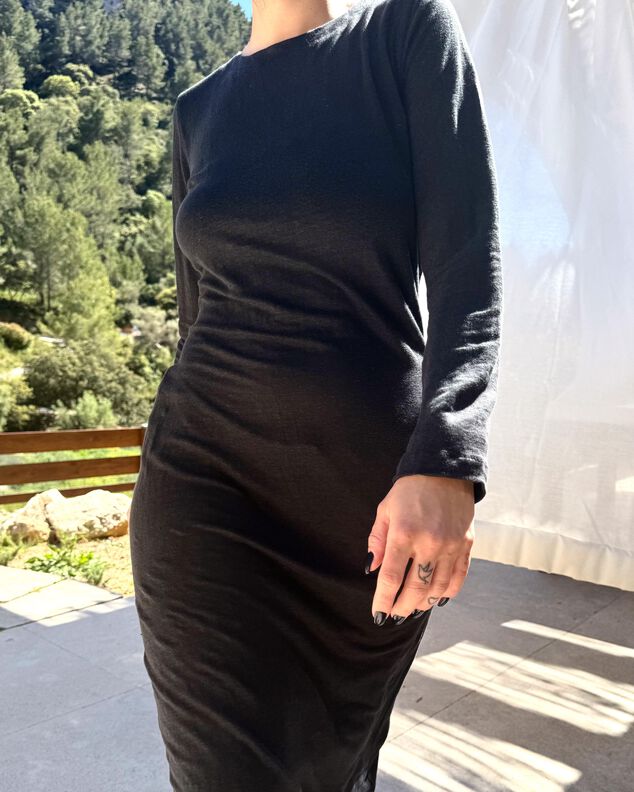 MAXI KNIT DRESS rückenfreies Kleid Schnittmuster Gr. 30-62 image number 8