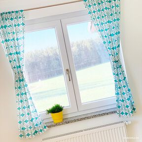 Vorhang Vroni (Nähanleitung für alle Fenstergrößen)