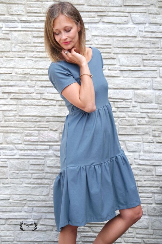 *Ladies Partydress* Stufenkleid Boho Gr. 32 bis 56 image number 8