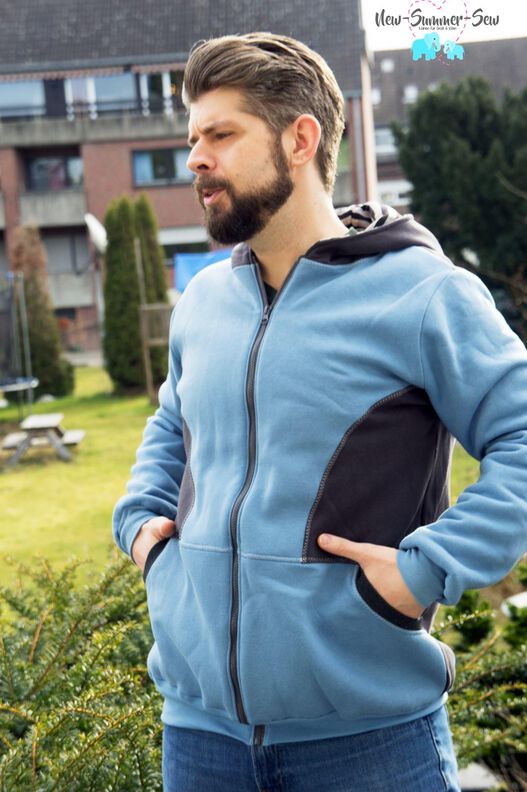 Sweatjacke Luca XS - XXL für Herren  image number 4