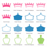 Stickdatei Kronen 3.0 Krone Prinzessin thumbnail number 4