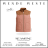 Wendeweste | Damen Schnittmuster PDF | 32–52 | Seamone thumbnail number 1