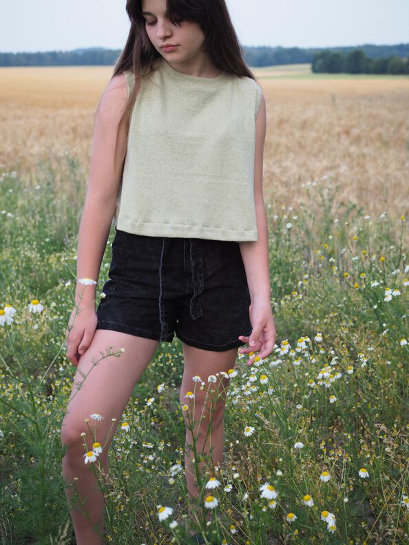 Schabernack (Cropped) Shirt / Kleid / Rock Gr. 92 - 164 image number 3