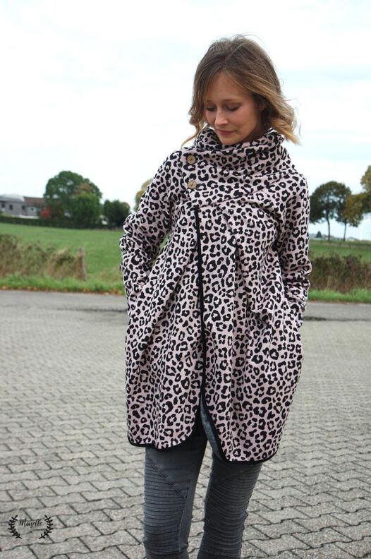 Jacke im O-Shape Look "Sylvie", Schnittmuster Gr. 158-46 image number 9