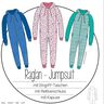 Ebook/Nähanleitung Raglan-Jumpsuit Kids, Gr. 86-164 thumbnail number 1