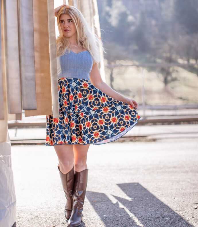 Kleid #Pamela Nähanleitung und Schnittmuster (XS-XL) image number 6