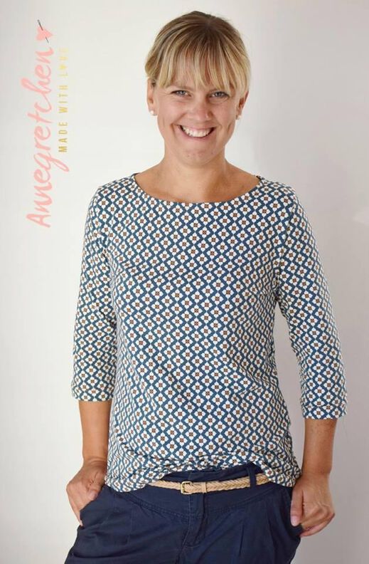 Jerseykleid mit UbootAusschnitt *mit A0-Datei + Video* image number 6