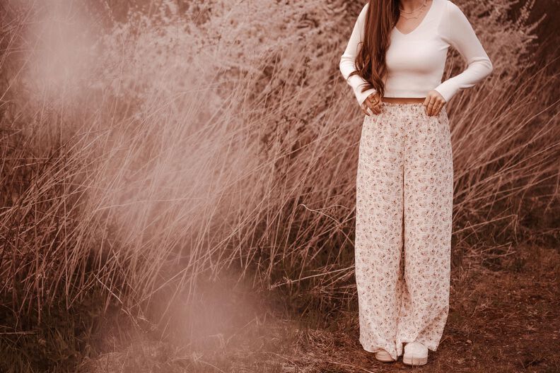 Palazzo Hose Ocean | Schnittmuster weite Hose | XXS bis XXL image number 5