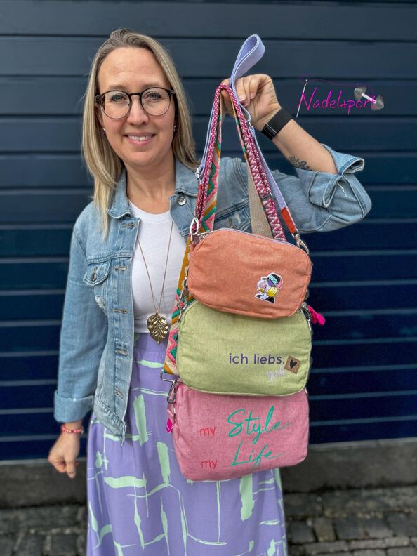 Crossbodybag Tasche TROGEN + Video  Schnittmuster  image number 4