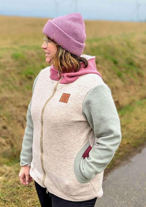 Jacke Regnbue Gr. 32-50, Walk, Fleece, Softshell, A0 image number 3