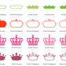 Stickdatei Kronen 2.0 Krone Prinzessin thumbnail number 7