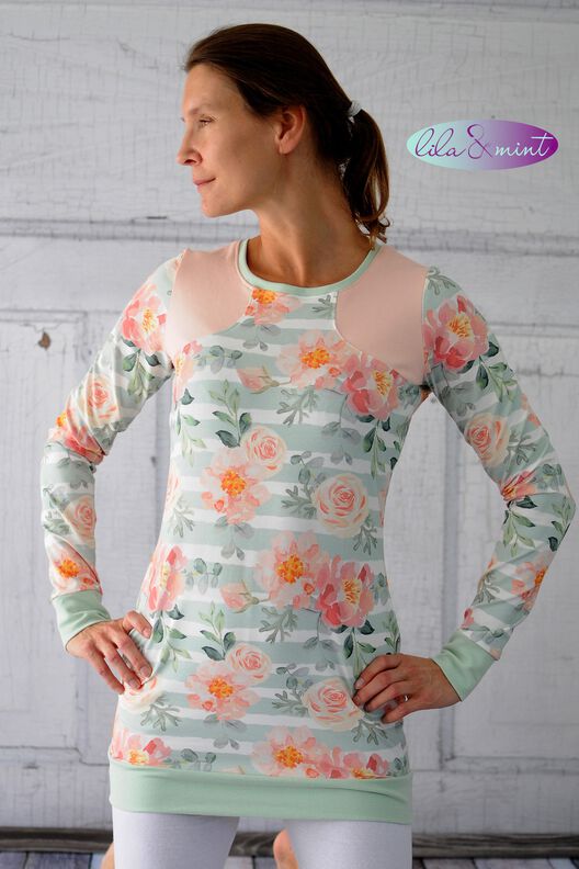 "Casual Sweater Woman" - Anleitung & Schnittmuster für einen Pullover / Kleid für Damen image number 2