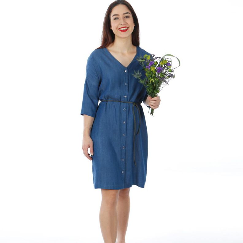 FRAU EDDA - Kleid mit Knopfleiste und Taschen XS-XXL image number 1