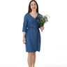FRAU EDDA - Kleid mit Knopfleiste und Taschen XS-XXL thumbnail number 1