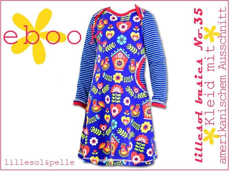 Ebook / Nähanleitung Kleid amerik. Ausschnitt image number 1