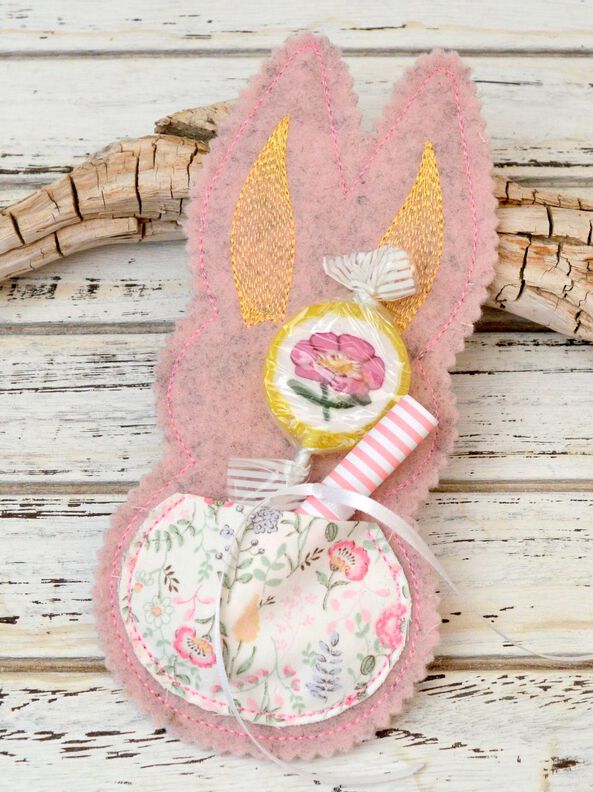 ITH Stickdatei Hasen 13x18cm image number 9