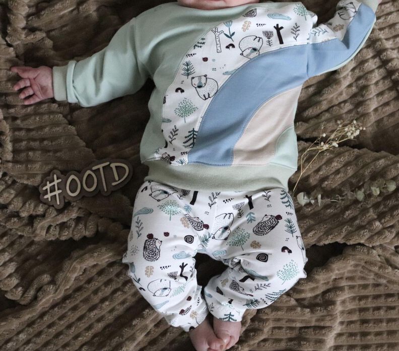 Rainbow Sweater Baby | 44 - 86 | inkl. A4, A0 & Beamerdatei image number 9