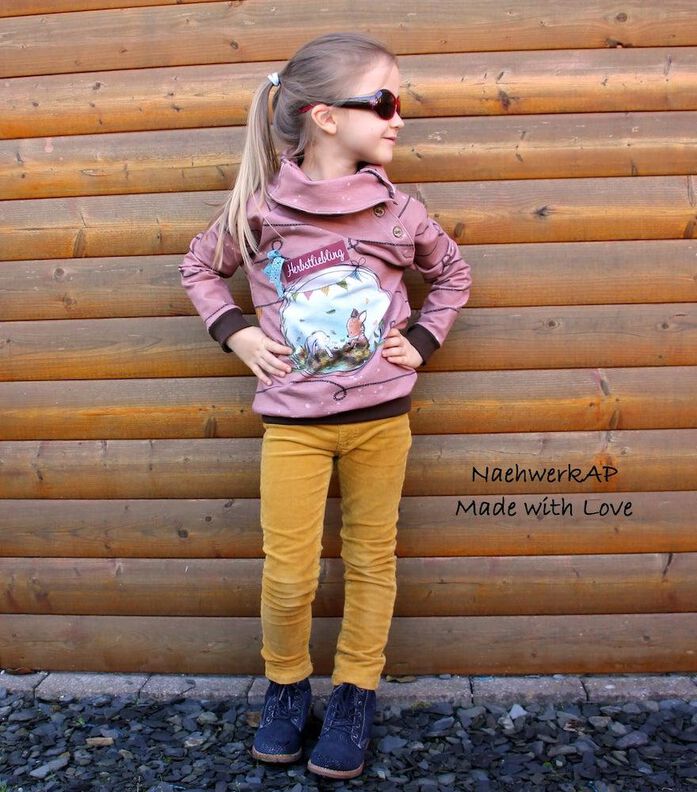 Knopfleisten Kinder Pullover BUTTON RAGLAN kids Gr. 86 – 164 image number 7