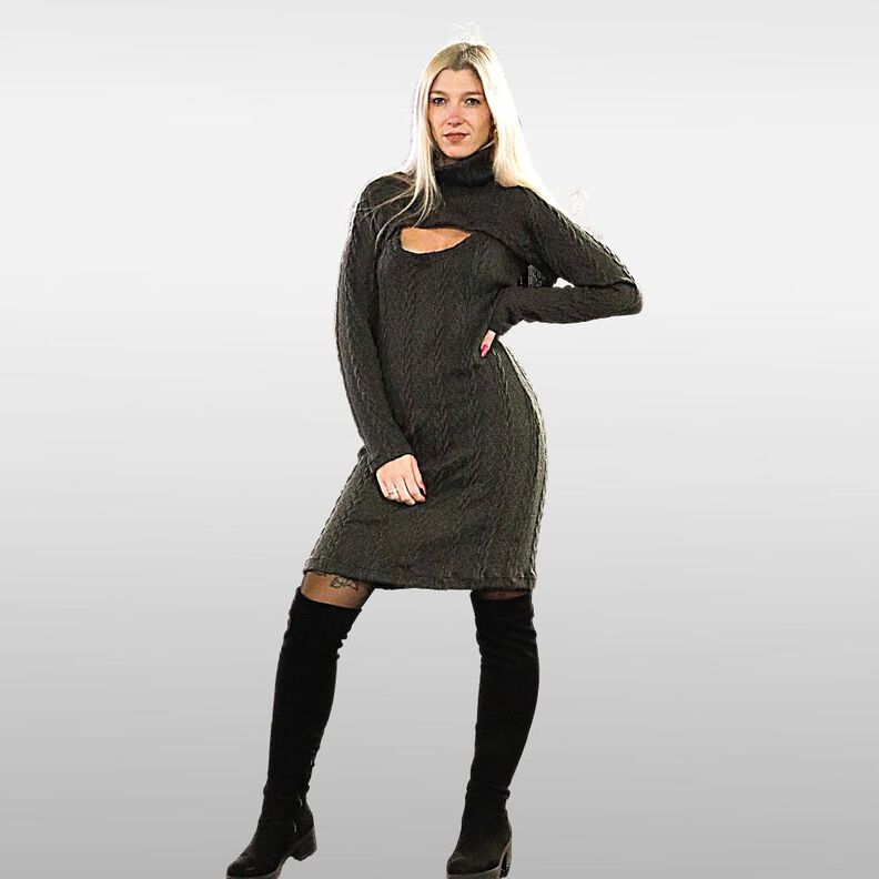 Serena – Croptop-Etui- Kleid 32-52 image number 1