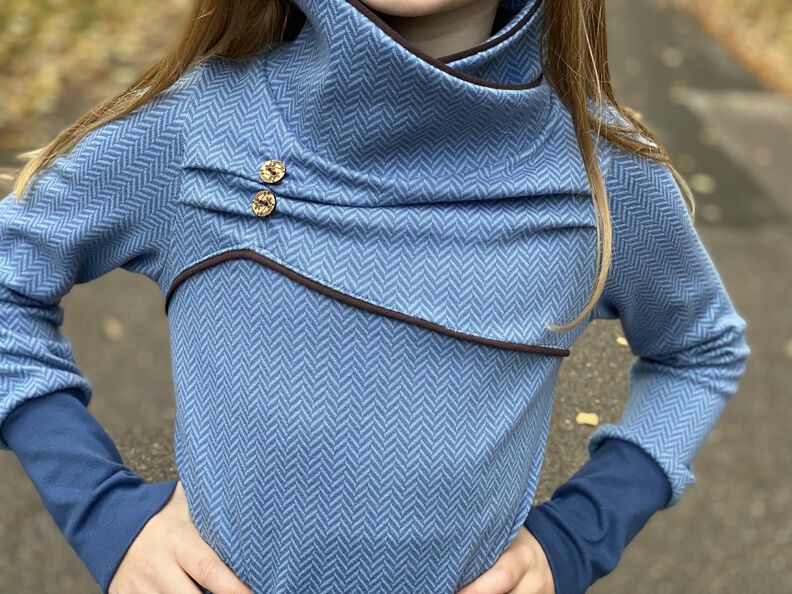 Ebook Add On Hoodiekleid Petite Elise Gr.98-146 mit Ebenen image number 4