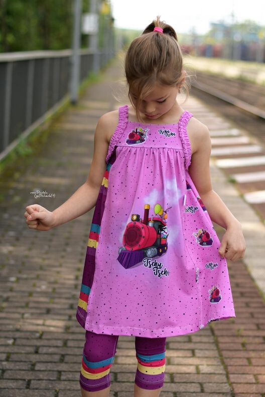 Ruffled Strap Dress - BEAMER Version - Gr. 86 - 164 image number 6