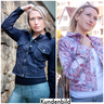 Jeansjacke #Elly Nähanleitung und Schnittmuster  thumbnail number 6