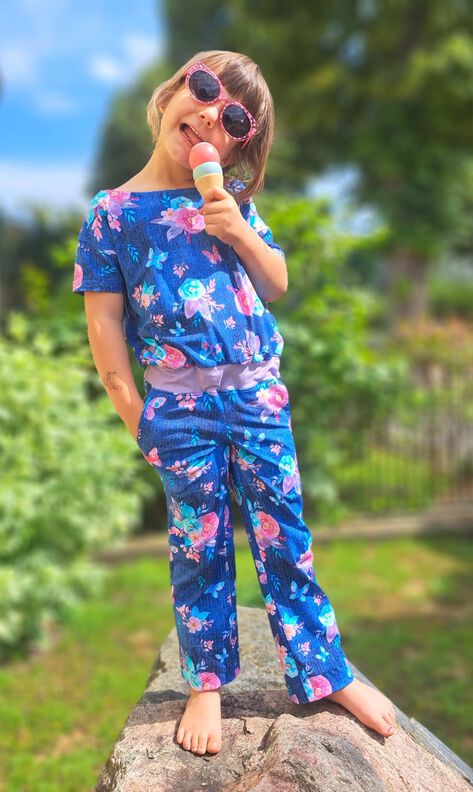 Jumpsuit Dina Kids Gr. 104 -158 inkl. Ebenen und Beamerdate image number 10