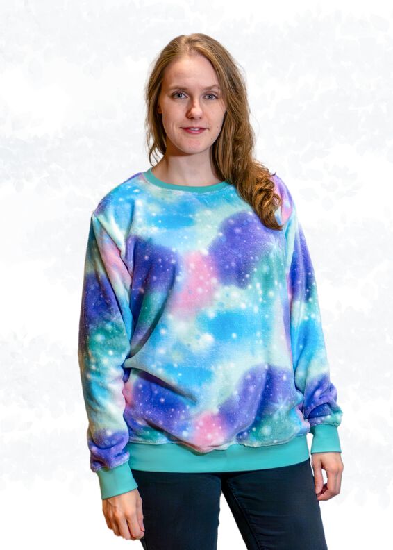 Oversize Hoodie/Sweater „Tessa“ für Damen BU 80-116, A4+A0 image number 5