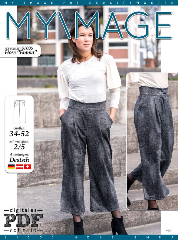 Hose EMMA Nähanleitung + Schnitt image number 1