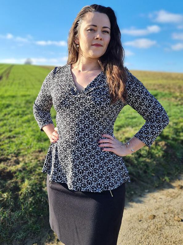 Shirt oder Kleid Petite YELDA Gr. 34-50 PDF-A4, A0+BEAMER image number 7