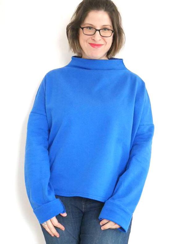 Oversize Pullover (34-58) RAPIDO Damen Sweater Schnittmuster image number 5