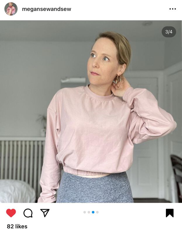 Oversize Sweater / Pullover mit Gummizug 34-56 image number 9