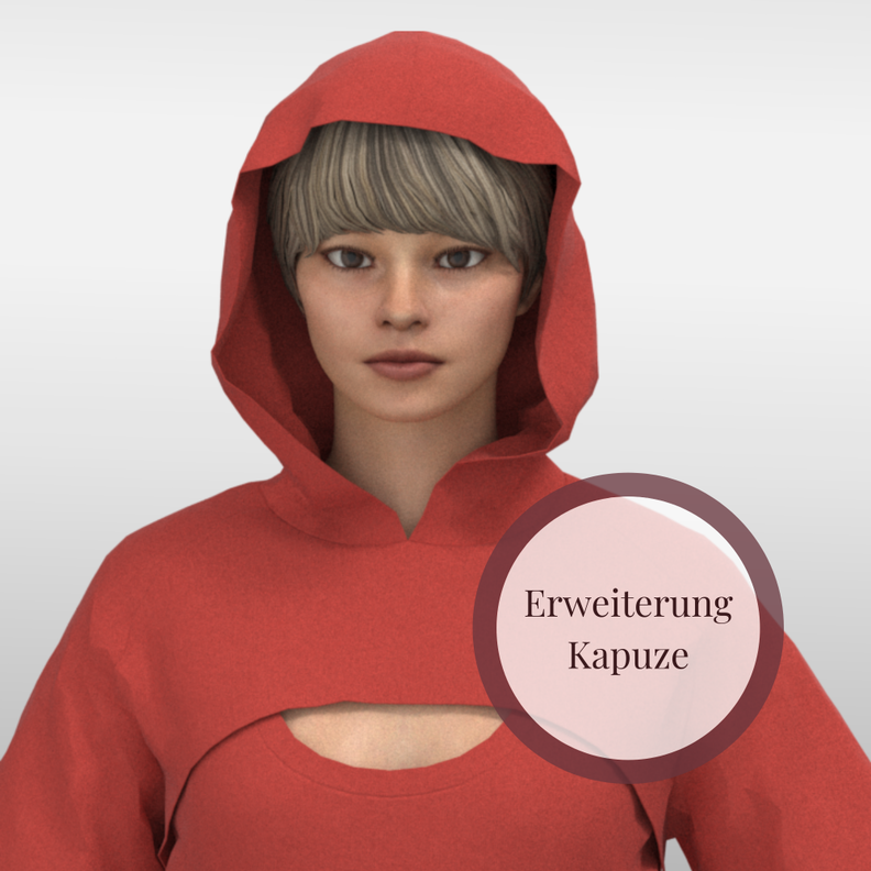Serena - Addon - Kapuze  32-58 image number 1