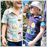 Kinder Poloshirt  Fredrik Nähanleitung Schnittmuster 92-140 thumbnail number 1
