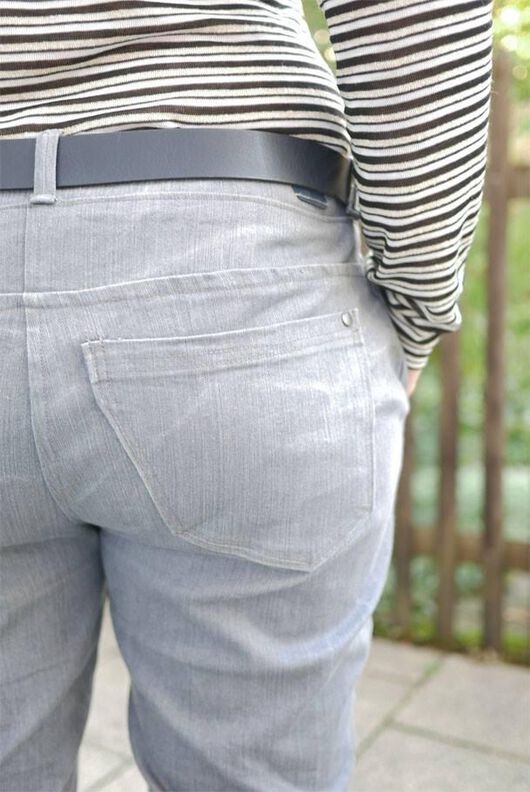 Chino Hose CONFORTA LEGER (34-48) Schnittmuster image number 9