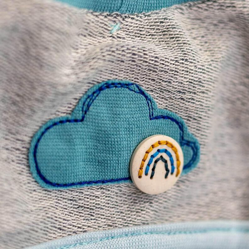 Appliziervorlage REGENBOGEN & WOLKE image number 8