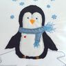 Stickdatei Pinguin doodle 13x18cm thumbnail number 2