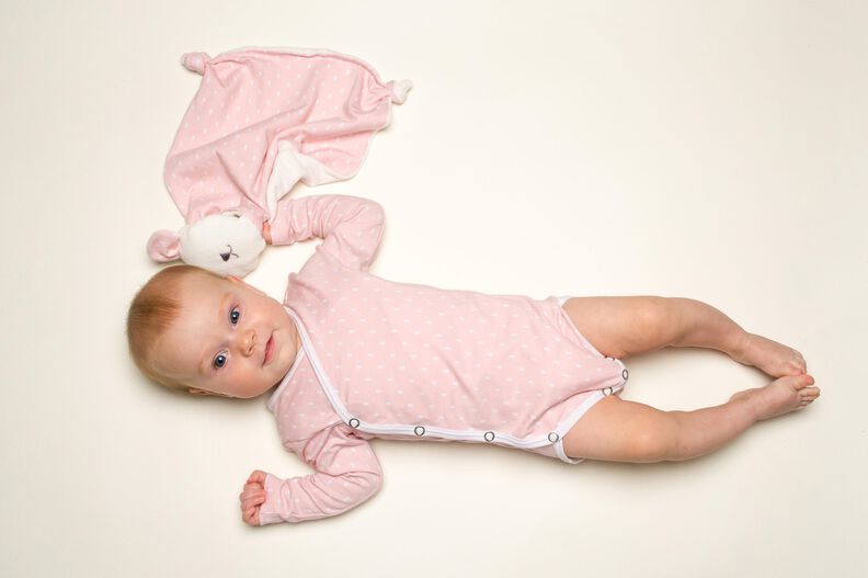 Baby Wickelbody langarm od. kurzarm Body und Kuscheltier image number 6