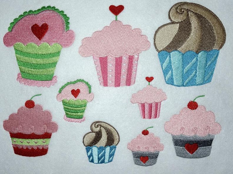 Muffin Stickdatei image number 5