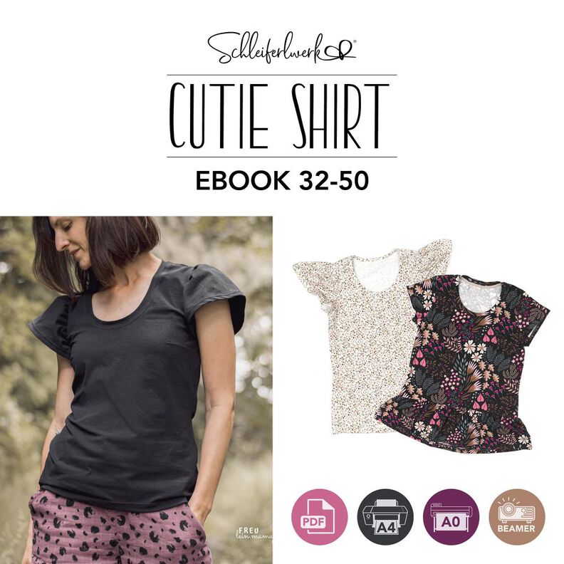 Cutie Shirt Damen | Schleiferlwerk | eBook | 32-50 image number 1