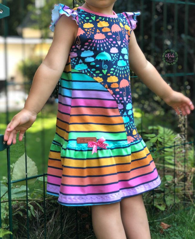 Sommerkleid RAINBOW DRESS Gr. 86-140 image number 3