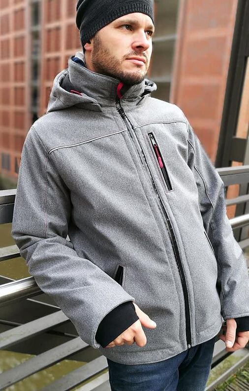 Softshelljacke Herren Schnittmuster Gr. XS-4XL - PABLO #83 image number 2