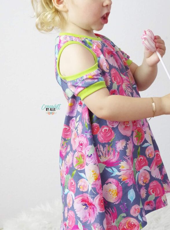 Kleid schulterfrei - Gr&ouml;&szlig;en 68 bis 98 (E-Book)  image number 8