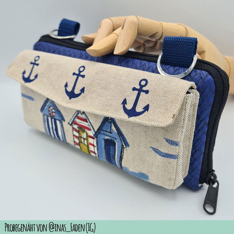Handytasche Money Cat Schnittmuster und Nähanleitung image number 9