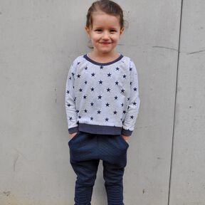 Sweathose (62-140) Jogginghose BOMBOM KIDS Schnittmuster 
