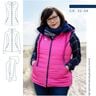 Steppjacke/Weste Damen Schnittmuster Gr. 32-58  -NUKA #35 thumbnail number 1