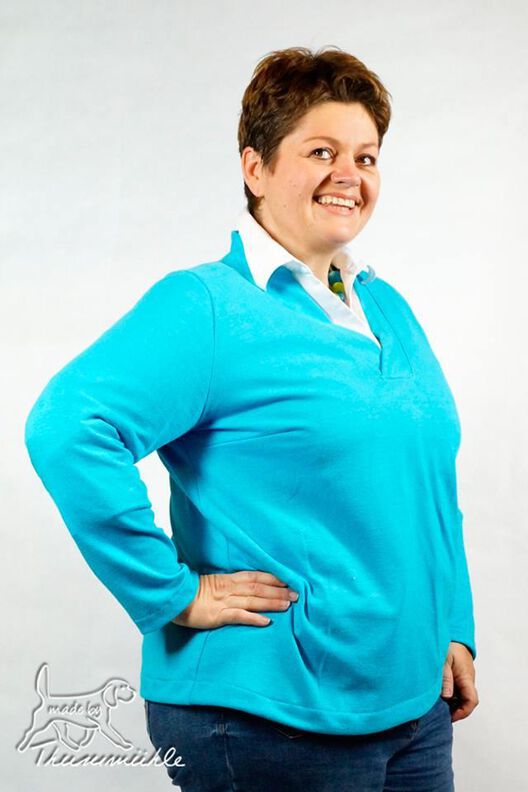 Nähanleitung Shirt mit V-Ausschnitt *mit A0-Datei + Video* image number 5