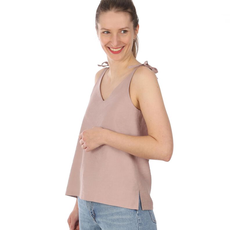 FRAU MAYA  - sommerliches Top zum knoten XS-L image number 5