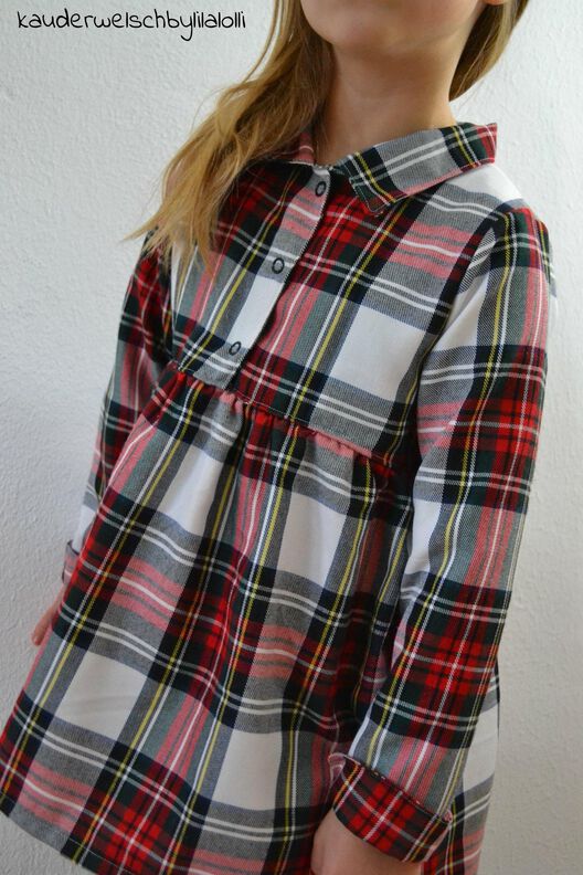 Herbst Bluse - Gr. 86 - 164 Nähanleitung und Schnittmuster image number 3