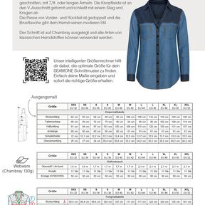 Jeanshemd | Damen Schnittmuster PDF | 32&ndash;52 | Seamone